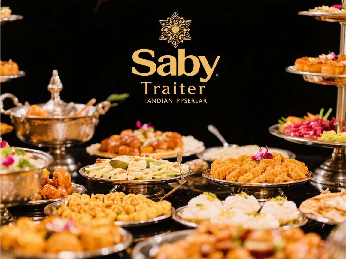 Shaby Traiteur Catering Spread Catering spread with various dishes