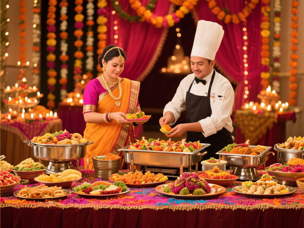 Shaby Traiteur Festival Catering Food stall at a festival event