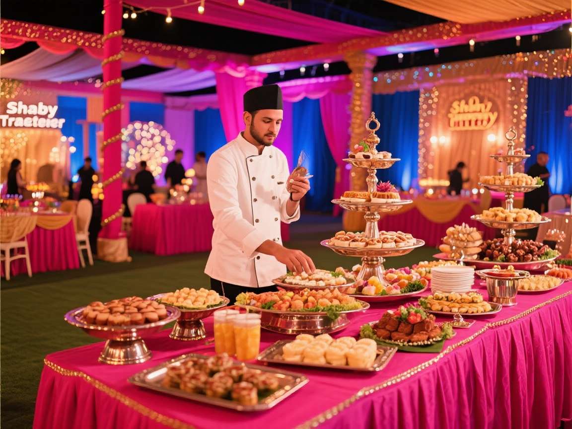 Shaby Traiteur Corporate Event Corporate event food display