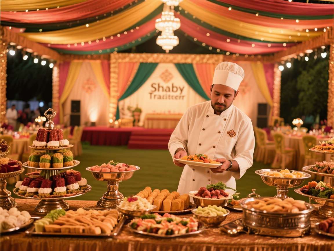 Shaby Traiteur Barbecue Event Barbecue setup with grills