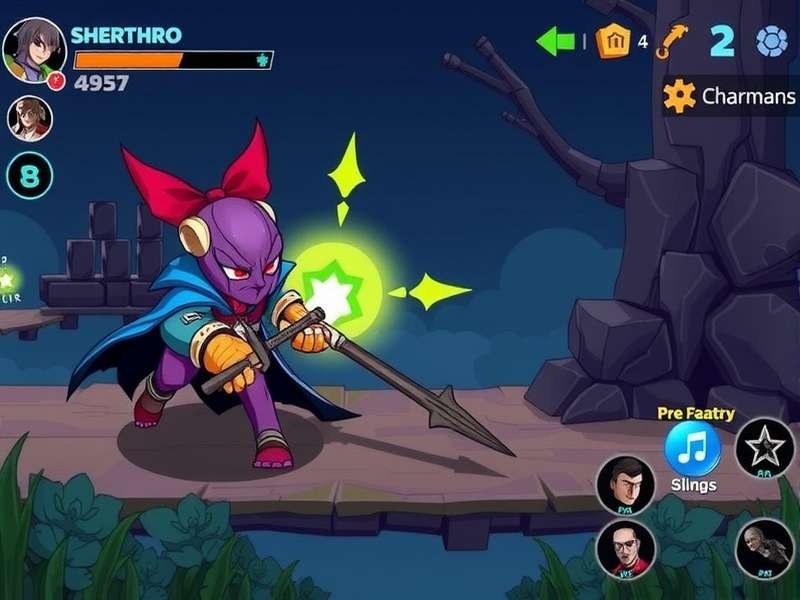 Character Roster in Aubergine Odyssey Prodigy