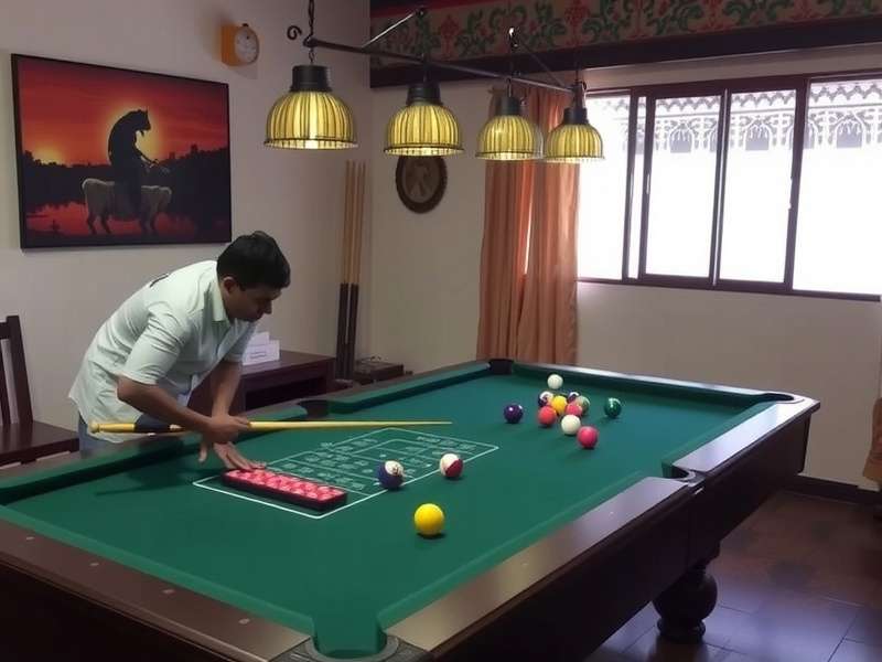 Dhaba Pool Virtuoso gameplay in traditional setting