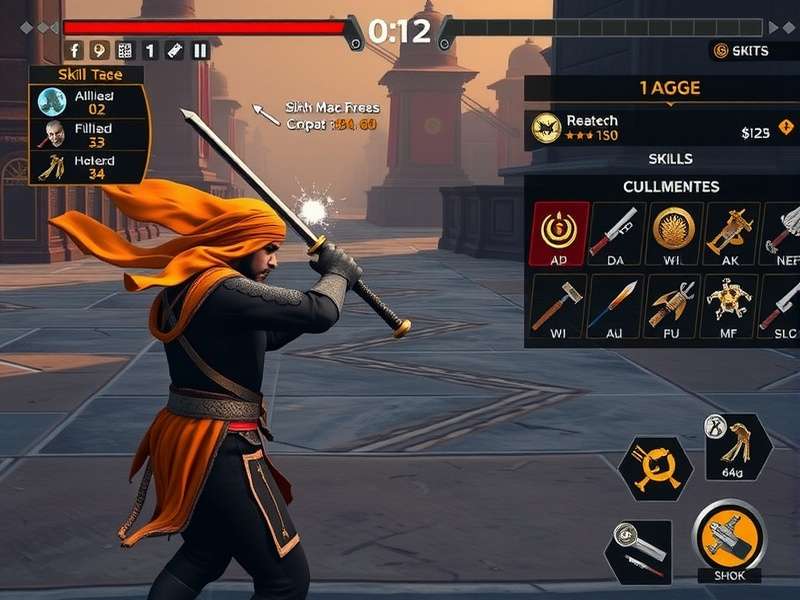 Sikh Mace Guardian skill tree and character progression