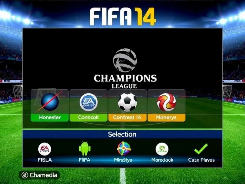 FIFA 14 Champions League Gameplay Screenshot