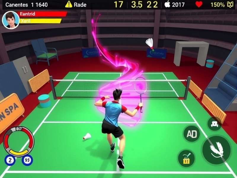 Racket Rage Champion character customization options