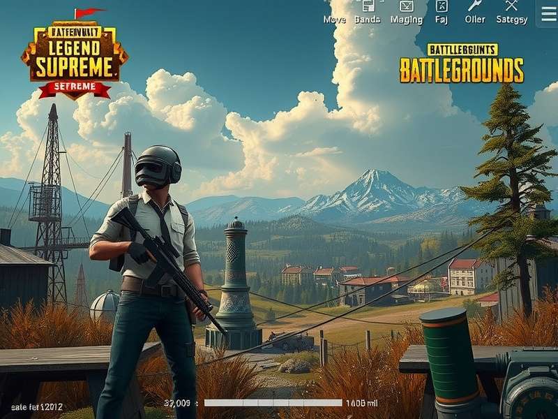 PUBG Legend Supreme weapons and attachments collection