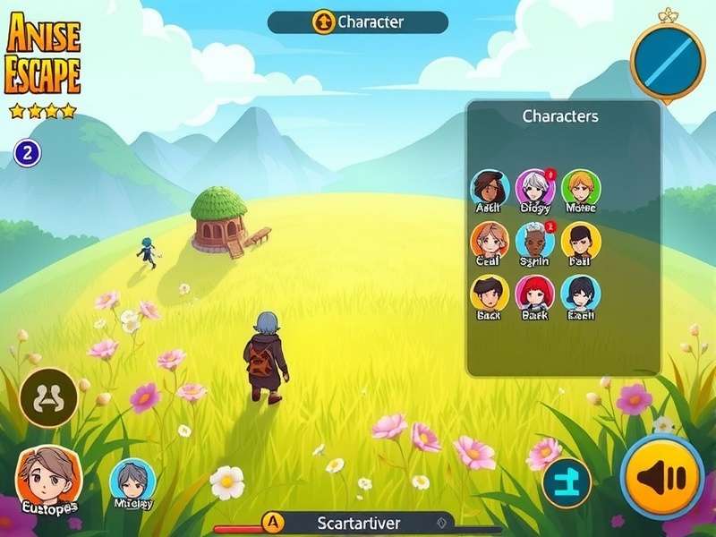 Multiplayer cooperative gameplay in Anise Grassland Escape