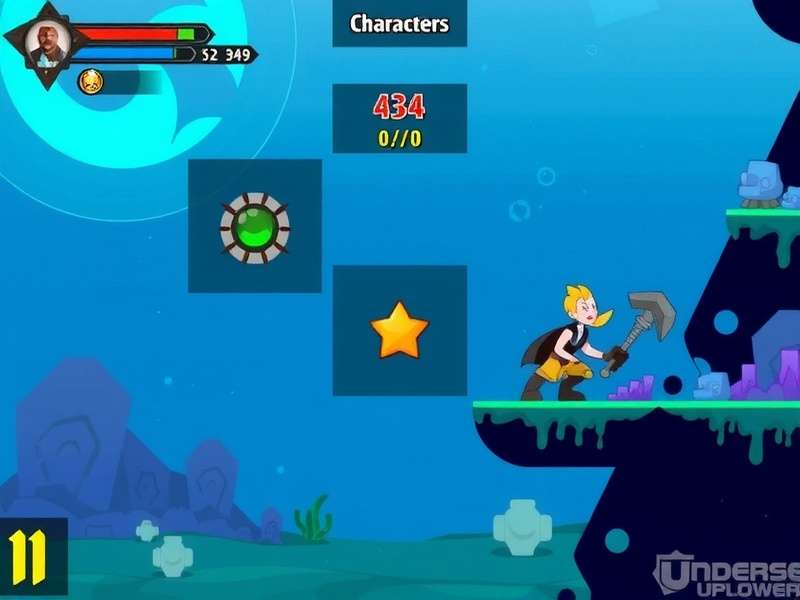 Undersea Uproar Unleashed Gameplay Scene