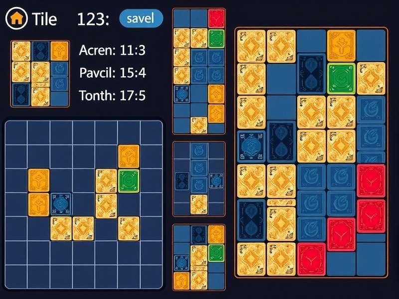 Slide Pro Ace gameplay interface showing tile arrangement and scoring system