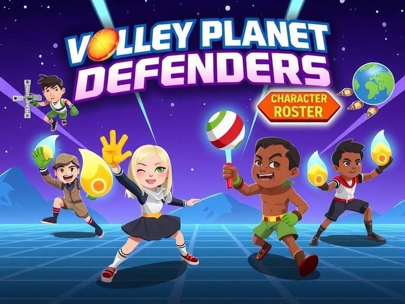 Volley Planet Defenders Game Banner