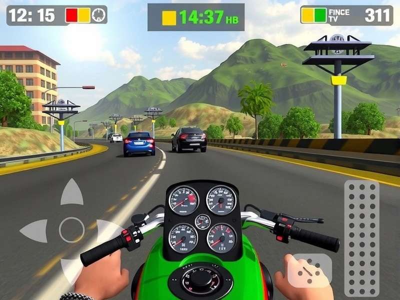 Baroda Speed Champion control interface and HUD display