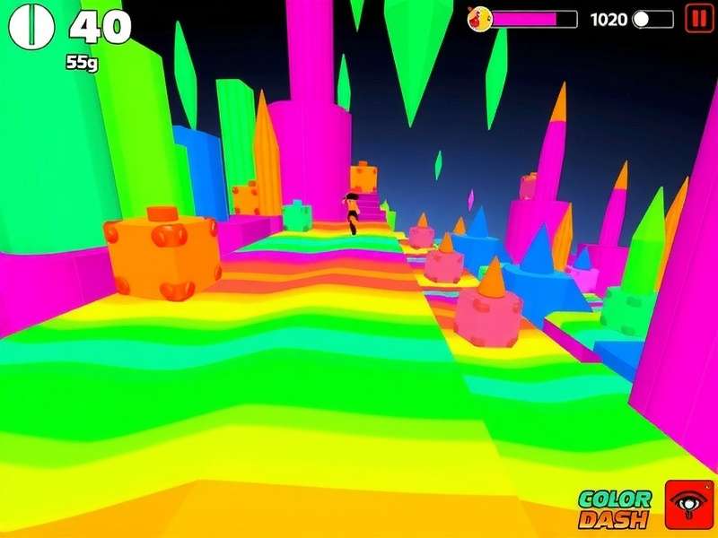 Color Dash Elite character customization options