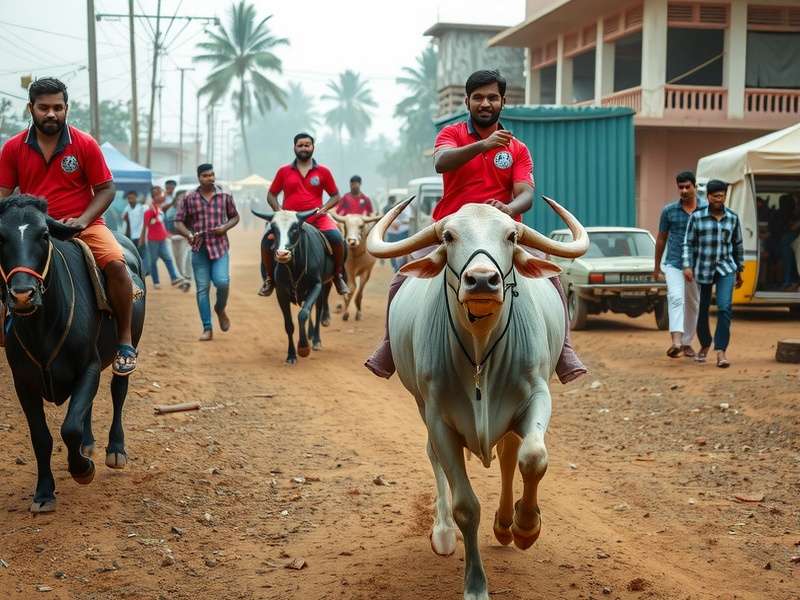 Traditional preparations for Bull Rampage