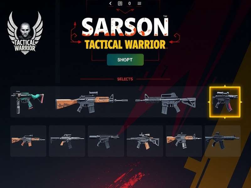 Sarson Tactical Warrior character selection screen