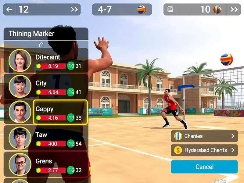 Hyderabad Volley Champions tournament gameplay strategy