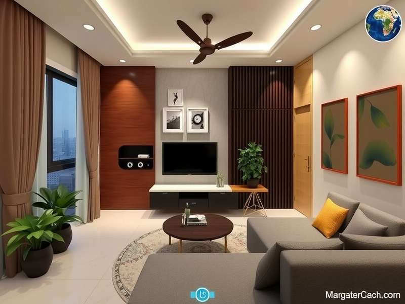 Fancy Apartment Stylist Game Interface - Modern Indian Home Design