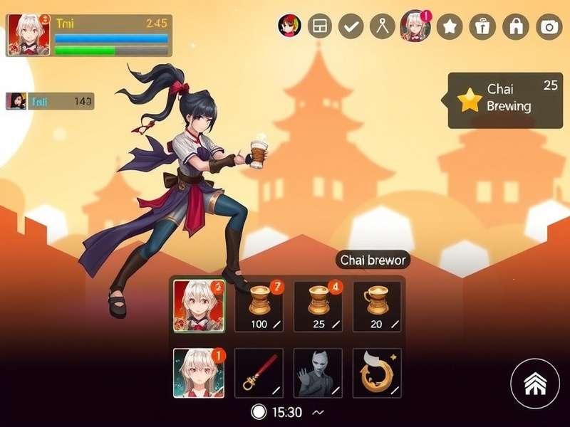 Anise Warrior Chai Charge community event and cosplay gathering