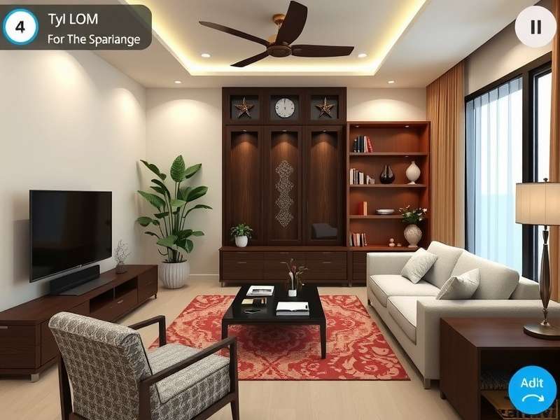 Fancy Apartment Stylist Advanced Design - Luxury Indian Interior