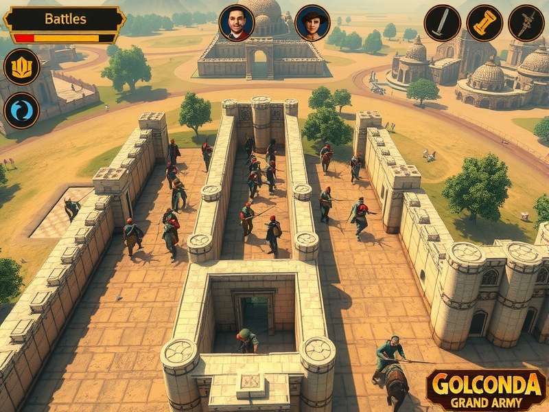 Historical Golconda Fort that inspired the game