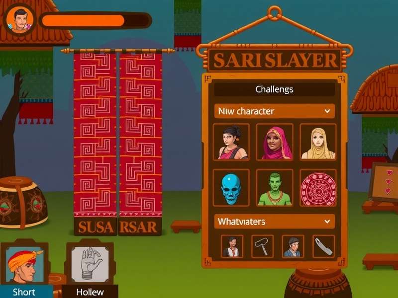 Sari Slayer multiplayer challenge interface