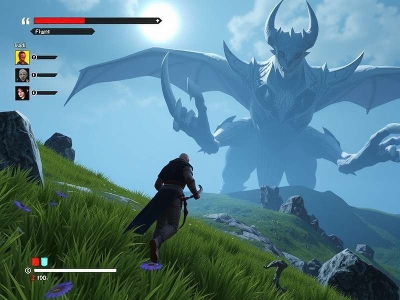 Kesar Legendary Hunt gameplay screenshot showing character and environment