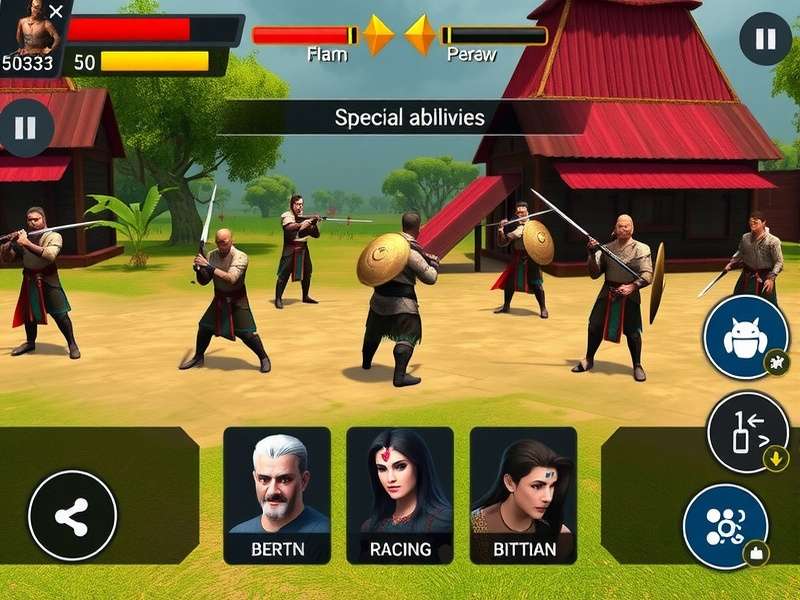 Assam Warrior Warriors character roster showing diverse warriors