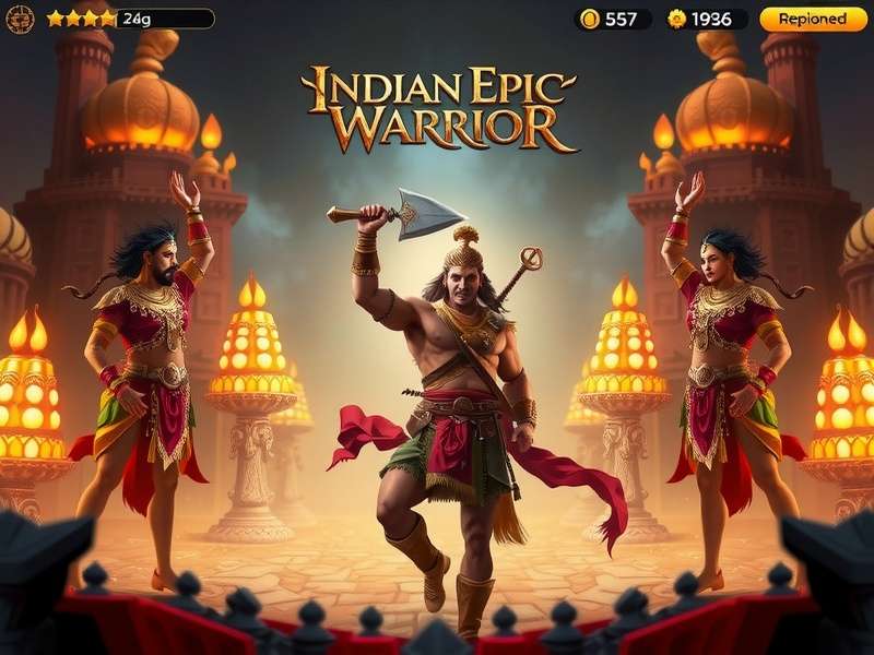 Indian Epic Warrior Mythology Elements