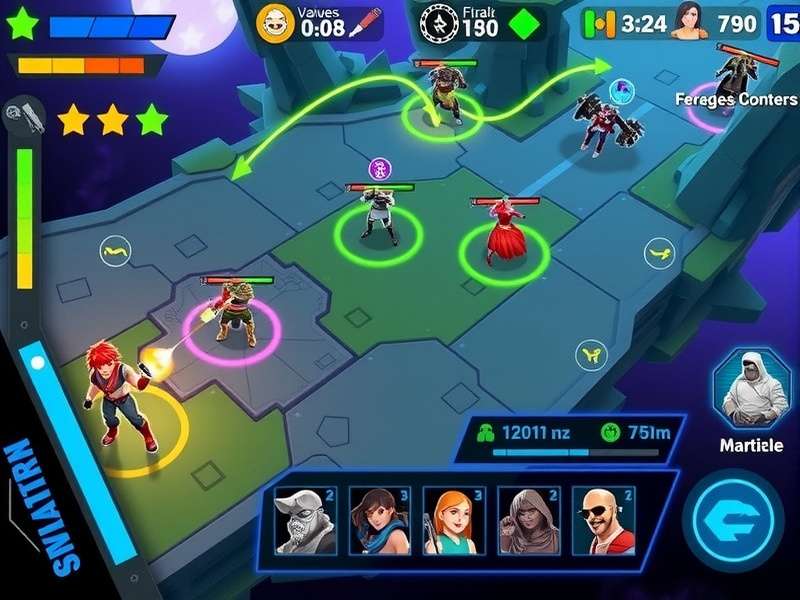 Blasters Invasion character roster showing diverse heroes