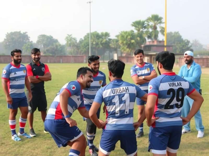 Team captain Arjun Patel in action