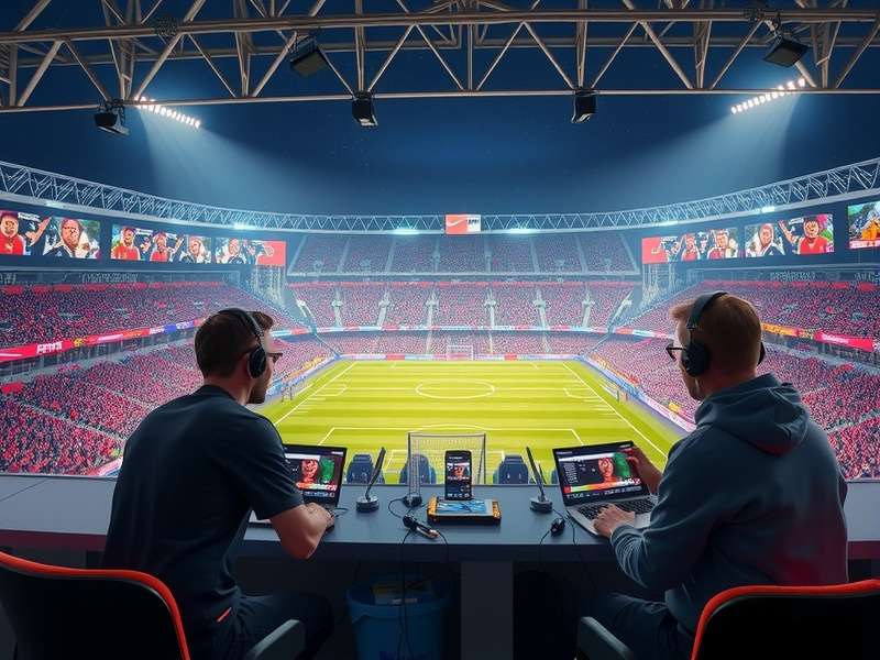 Star Footballers esports tournament with live audience