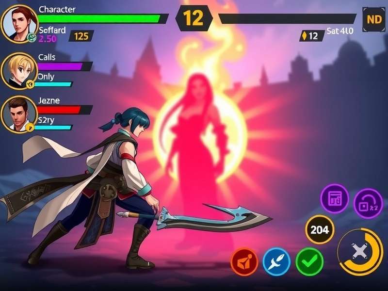 Duelist Mace Legend character selection screen