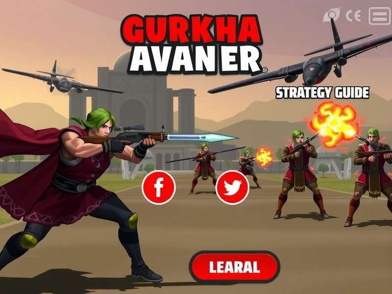 Gurkha Blade Avenger Game Main Screen