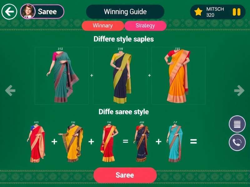 Different types of Indian sarees featured in Saree Style Showdown