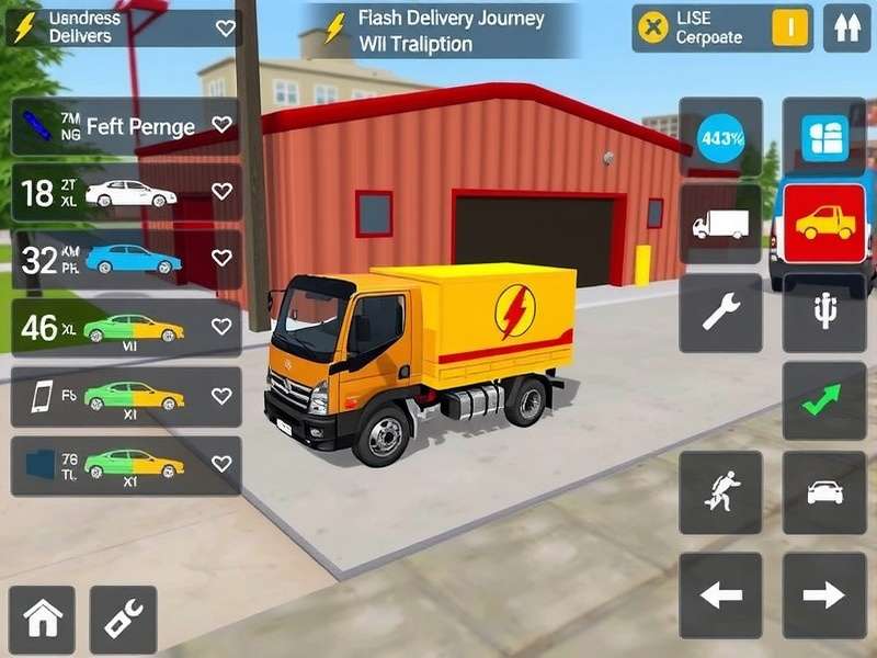 Flash Delivery Journey business management interface