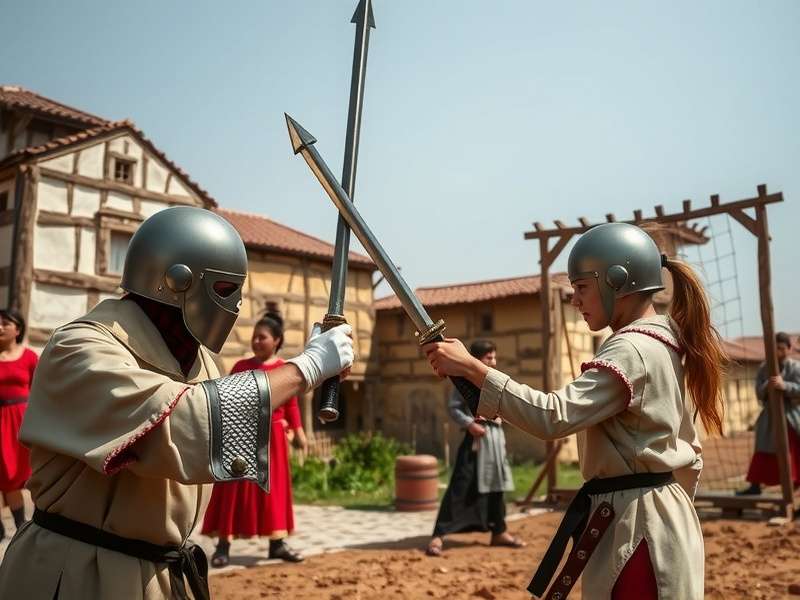 Traditional Tirandaz gameplay demonstration