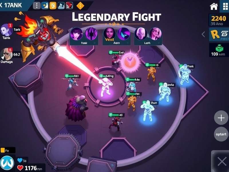 Damage hero from Overwatch Legendary Fight