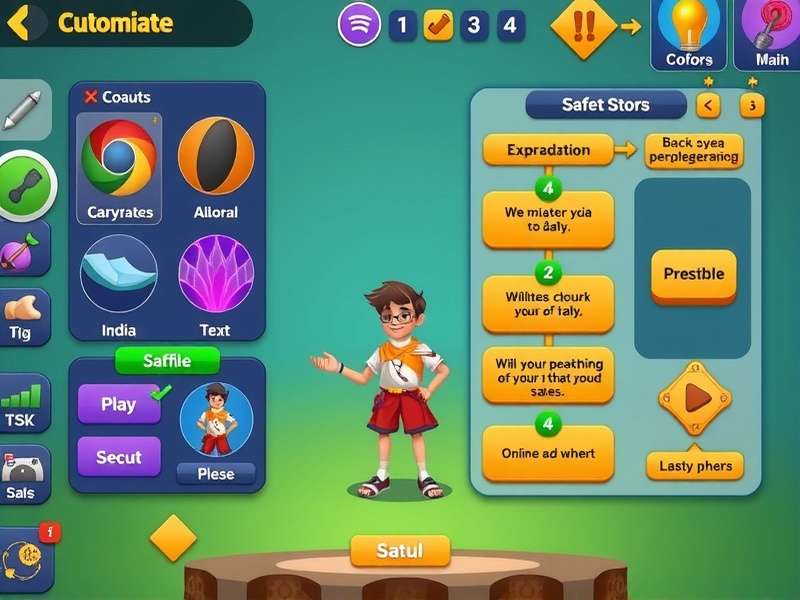 Fast Frollic India gameplay screenshot showing vibrant colors and characters