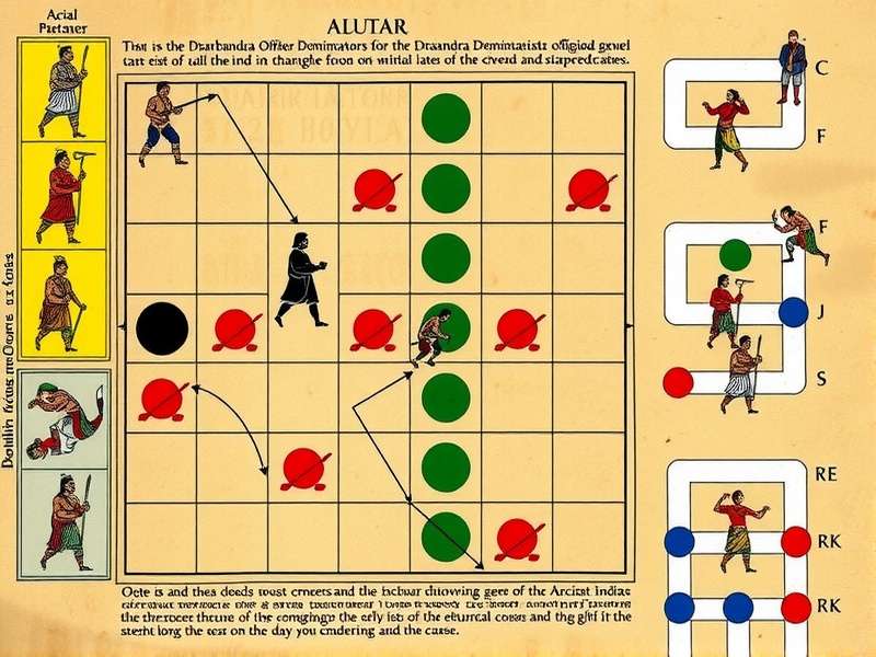 Diagram showing movement patterns in Dharbandora Dominators