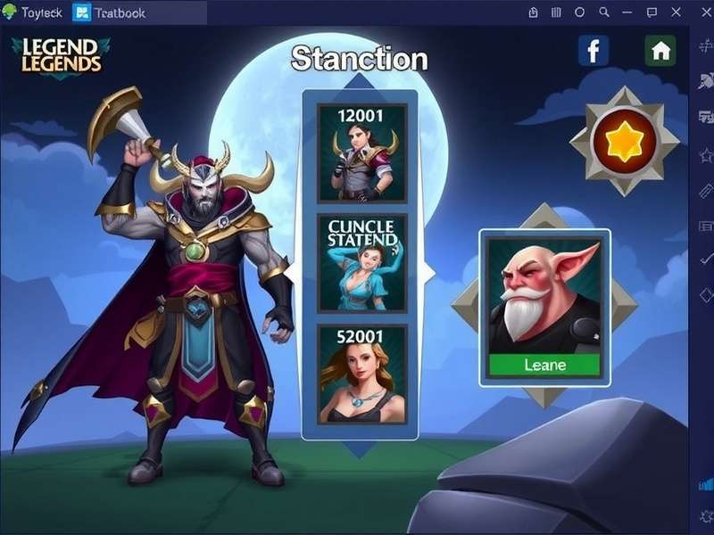 Legend Legends Game Interface