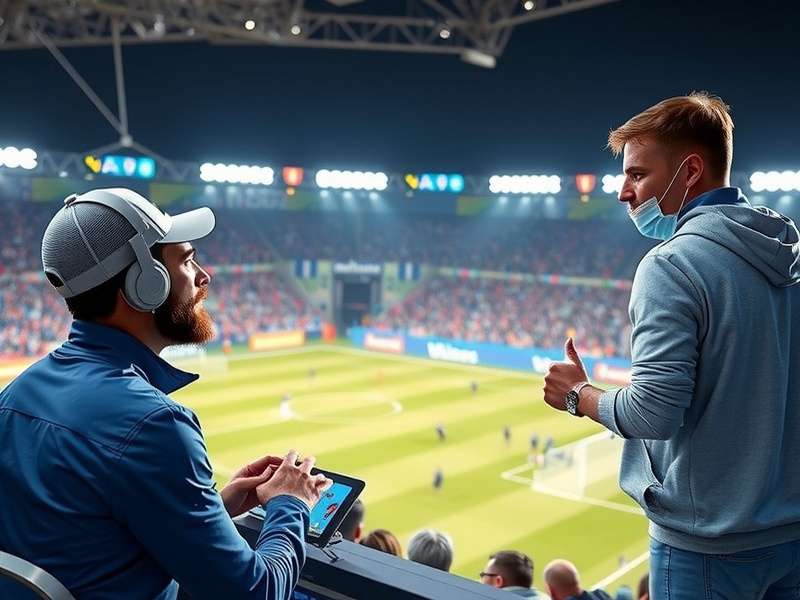 Star Footballers development team working on game design