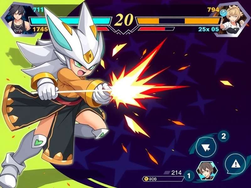 Flashy Flurry Feat gameplay screenshot showing character action