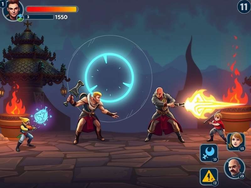 Purba Pride battle scene showing special effects