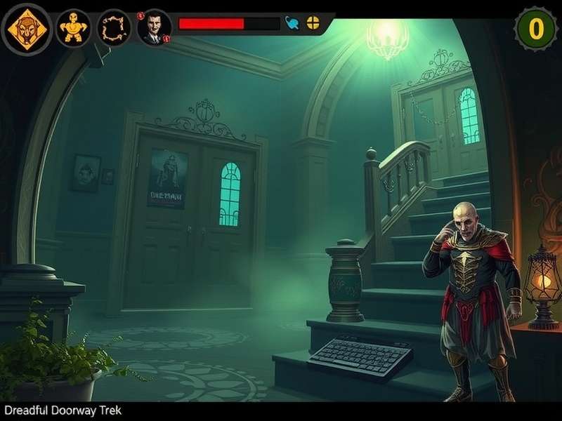 Character designs from Dreadful Doorway Trek