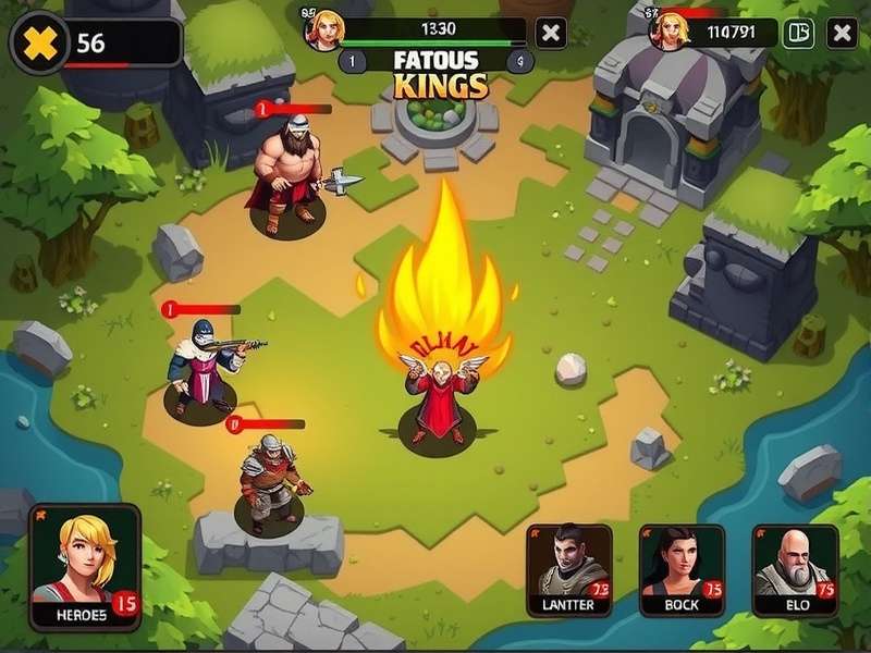 Zip Clash Kings character selection screen showing diverse heroes