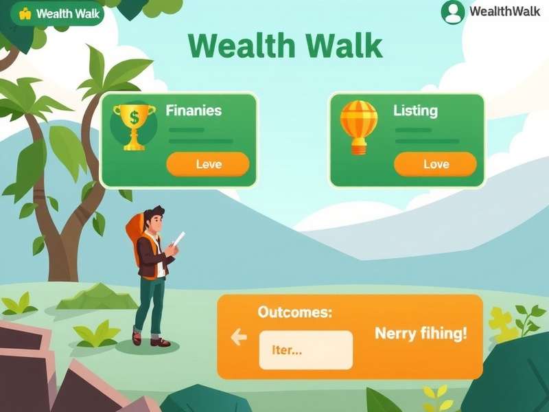 Wealth Walk India financial decision-making scenarios and outcomes
