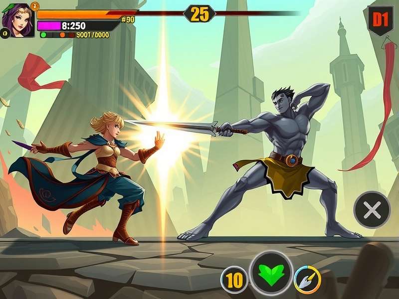 Swift Ginger Vanquisher gameplay screenshot showing character combat
