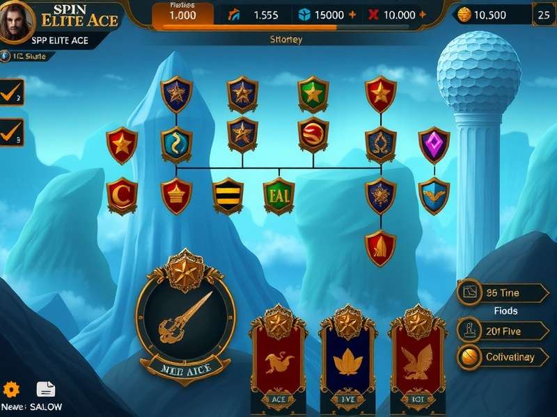 Spin Elite Ace features and interface elements