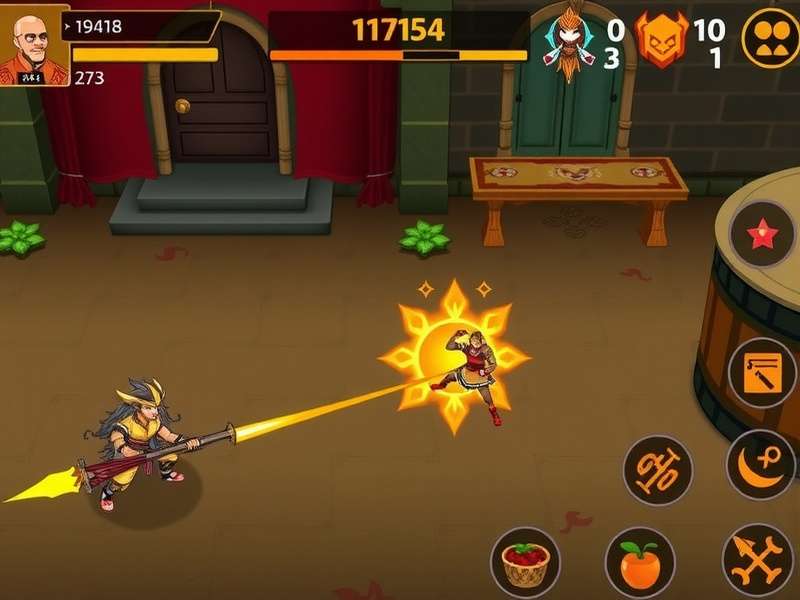 Desi Cumin Warriors gameplay screenshot showing spice characters in battle