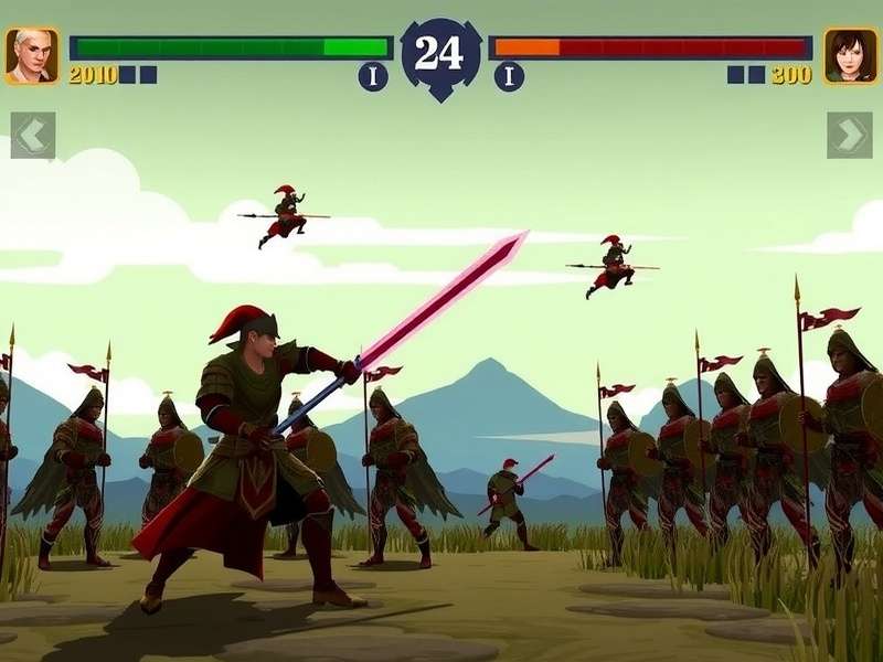 Blade Warriors Of Deccan story scene showing characters