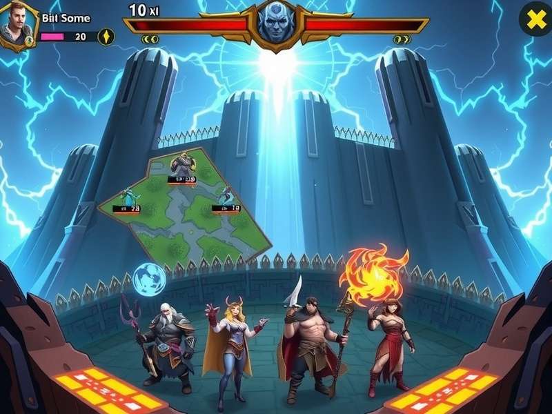 Thunder Dome character lineup showing diverse mythological-inspired heroes